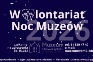 Wolontariusze poszukiwani! Noc Muzeów 2026
